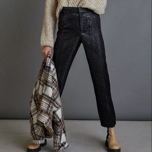 Anthropologie NWT The Essential Slim Straight Pants